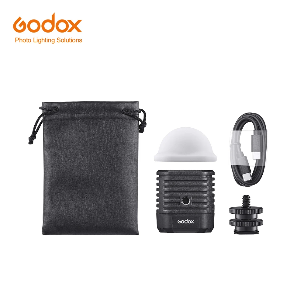 Godox WL4B 5600K 100ft Impermeável do DIODO emissor de Luz da Fotografia luz de preenchimento, com o Apoio de aplicativos Móveis CRI / TLCI 97 13 FX Efeitos de Iluminação