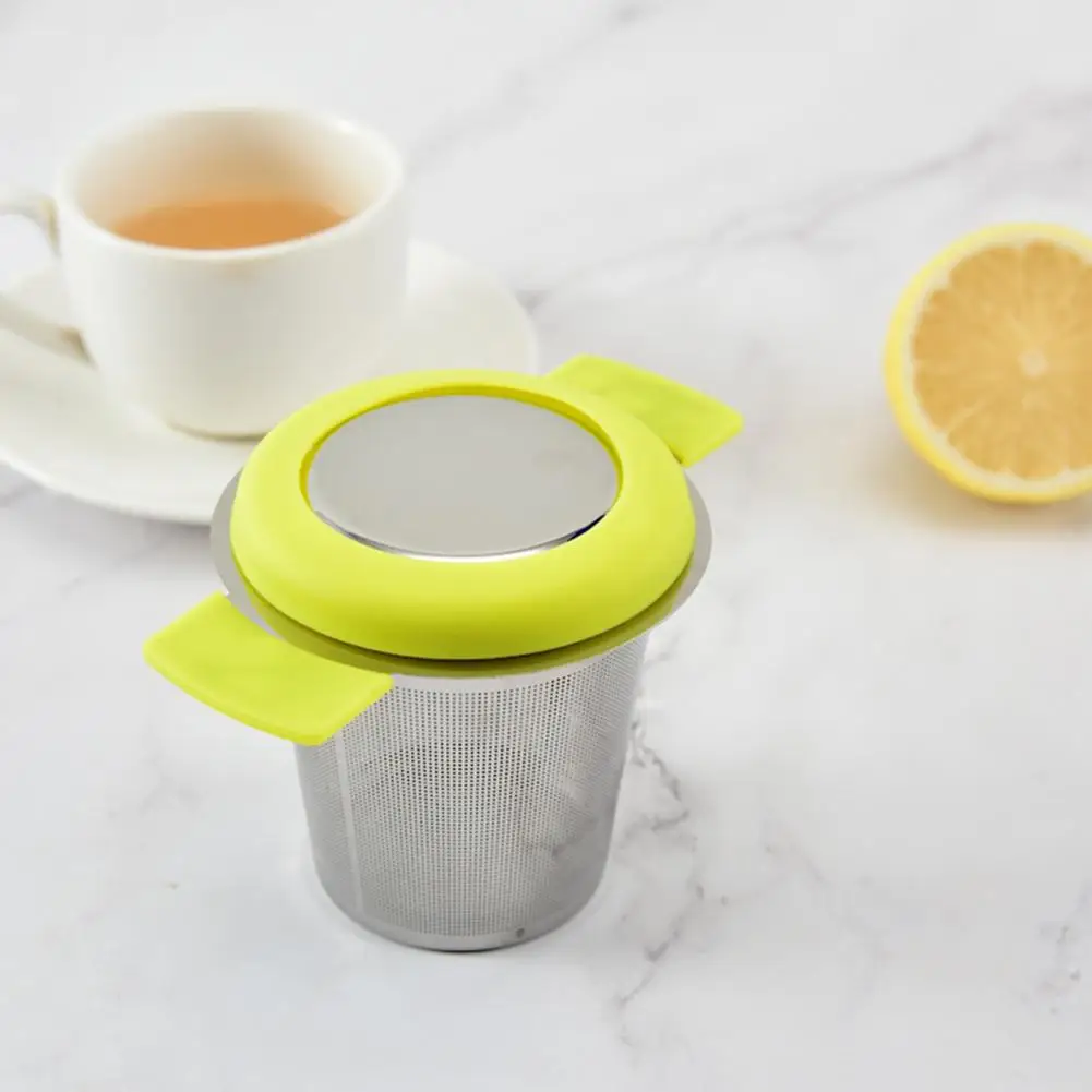 Coador de chá Eco-friendly Ferrugem-prova de Aço Inoxidável Extra de Malha Fina Infusor de Chá de Chá de panela de Vazamento de Filtro de Malha Fina para o Lar