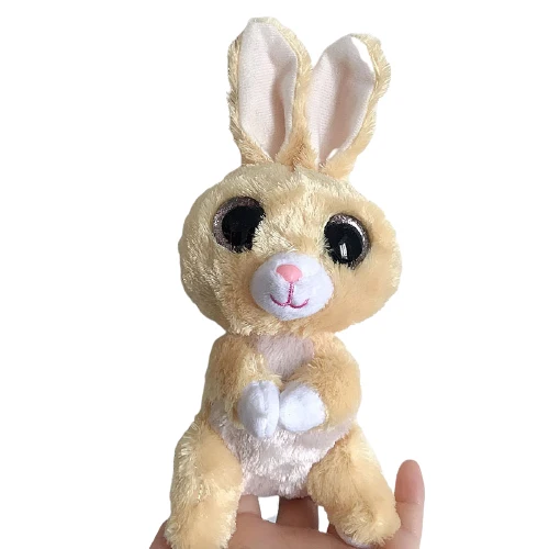 Ty Gorro Recheado de Pelúcia de Animais Fofos de Vestir coelho de Coelho com Etiqueta Longear Bonecas Brinquedos para a Menina de Presente de Aniversário