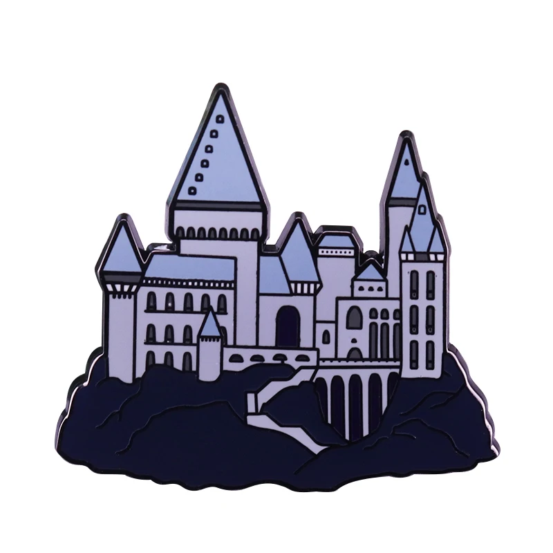 Magic castle emblema pin assistente de fãs talento, além de