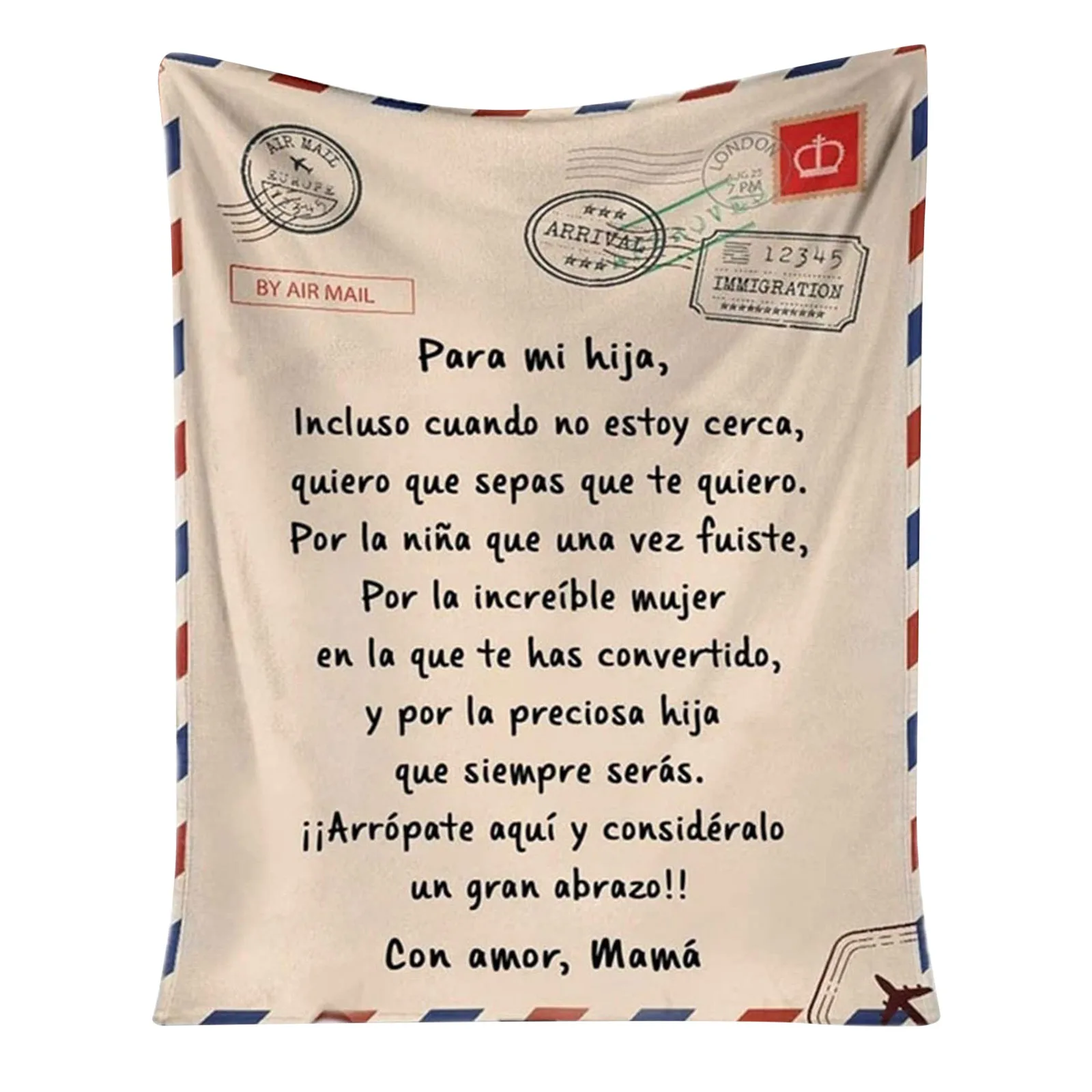 Confortável Enrole Um Cobertor Perfeito Girassol Carta Para Minha Filha Mensagem De Cobertores, Um Presente Para A Família, Amigos Amantes Do Office