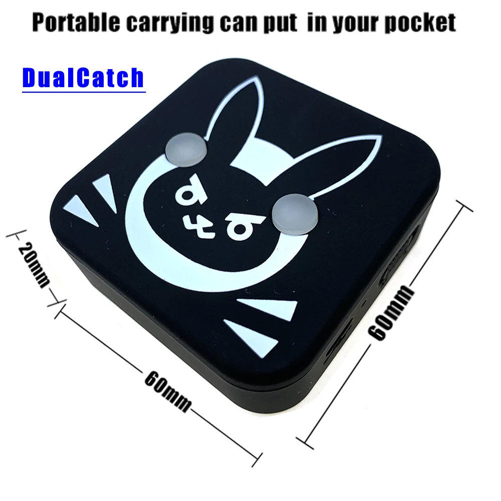 Powermon Dualcatch Jogos para Bluetooth Auto Lembrar Interativo Smart Figura Brinquedos para Powermon Ir Mais com bateria Recarregável