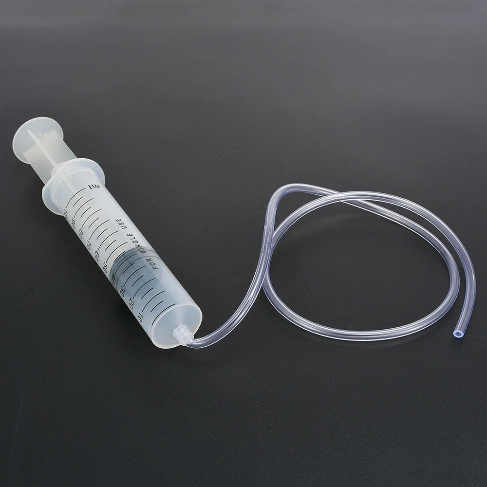 Grande 100ml de Plástico Seringa Com 80 cm de Tubo Transparente Kit Para Medição de Nutrientes,Seringa de Plástico Com Tubos De Bombeamento