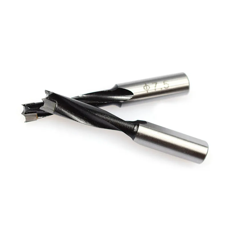 1pc 4mm-10mm Liga Dois lâmina de Linha de Furação com a mão Direita Fresa de Bits para a Madeira de Perfuração Localizador de Broca de metal duro de Bits