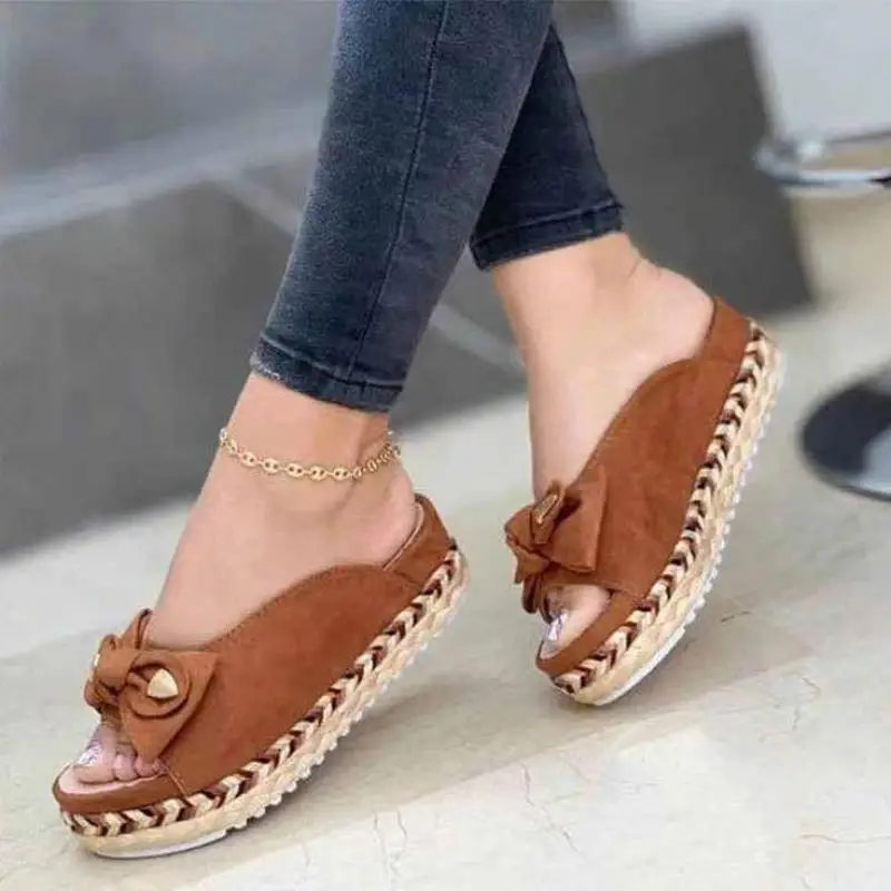 2021 sapatos femininos verão sandálias plataforma sapatos de senhoras sandálias de cunha casual sapatos femininos Zapatilla Mujer