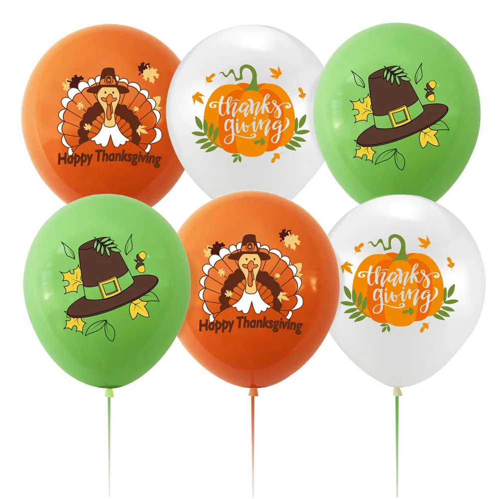 YORIWOO de ação de Graças Faixa de Balões de Ar Conjunto de Confete Balão Balões de Festa de Aniversário de Suprimentos do Chuveiro de Bebê Decoração de Casamento