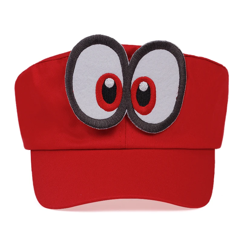 New Super Mario Odyssey Bordados cap Crianças Anime Cosplay Caps Hip Hop chapéus de Sol ao ar livre Chapéus Criança Menina de Boné de Beisebol de gorras