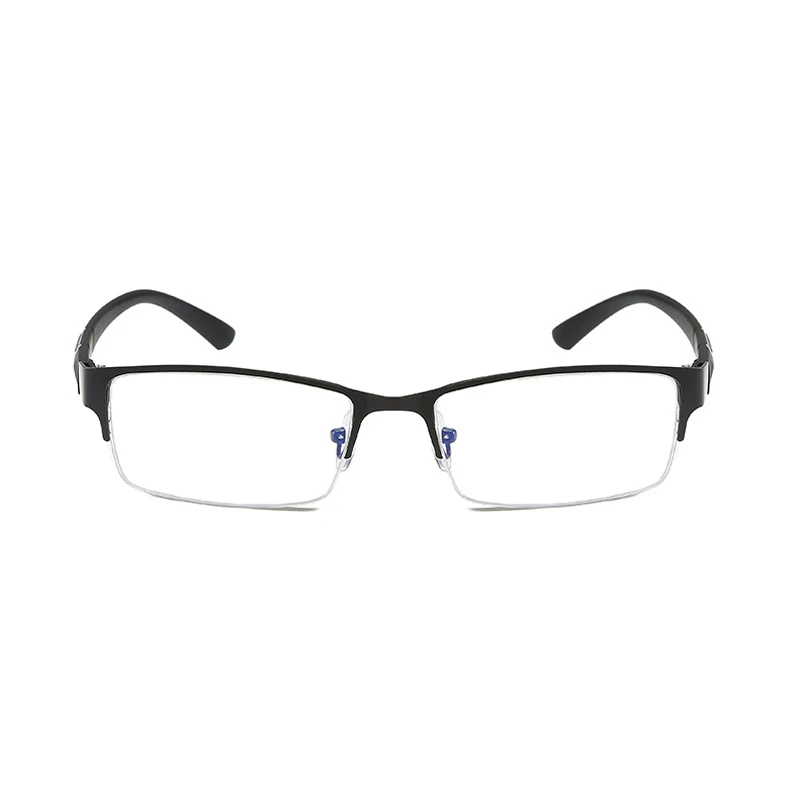 Zilead Anti-Luz azul Miopia Óculos de Meia Armação de Óculos de Miopia Praça Óculos de Armação de Homens de Negócios de Óculos de Ultraleve Óculos