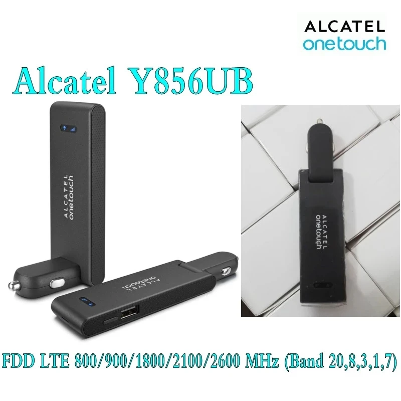 Desbloqueado Alcatel One touch Y856 y856ub 4g carro roteador wifi 4g cpe dongle 4g mifi Pocket wifi roteador