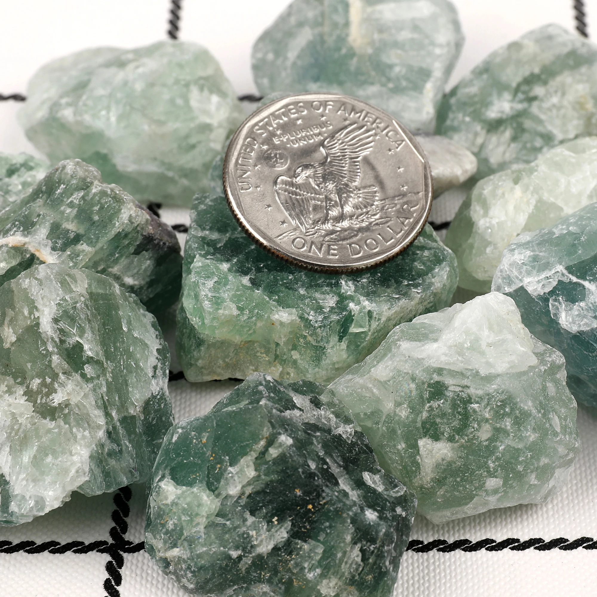 1pcs Verde Natural Flourite Pedras de Matérias Minerais, Cristais de Quartzo Amostra de Decoração de Casa