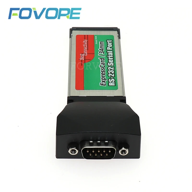 ExpressCard RS232 Serial DB9 COM RS232 para Expresscard 34 de 54 mm conversor de Express Card 34 mm 54 mm de RS 232 adaptador de Cartão