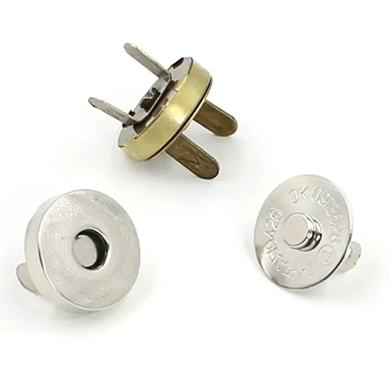 50pcs/Set Magnética Snap Botões de DIY Acessórios de Costura Prática Magnético de Botões Fechos de peças de Artesanato e Vestuário Ímã Botões