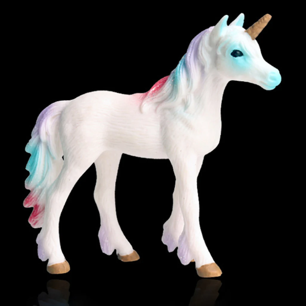 Fantasy Horse Modelo Mítico Cavalo Voador Ação De Decoração, Brinquedos Arco-Íris