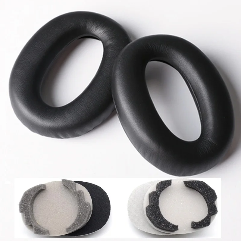 Substituição Protecções de Earmuff Capa de almofadas Almofadas Copos de Capa para SONY MDR-1000X XM2 WH-1000XM2 Fone de ouvido Almofada de Peças de Reparo