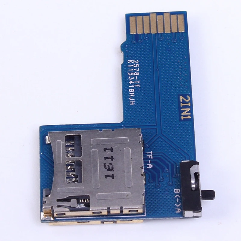 2 Em 1 Sistema Dual Tf Cartão Micro - Sd Adaptador De Placa De Memória Para O Raspberry Pi Zero W