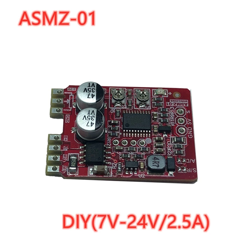 ASMZ-01 Engrenagem de Direção Controlador de Self-Made de Baixa Potência Engrenagem de Direção da Placa de Circuito 5V 24 V/2,5 A Tensão Analógica de Controle
