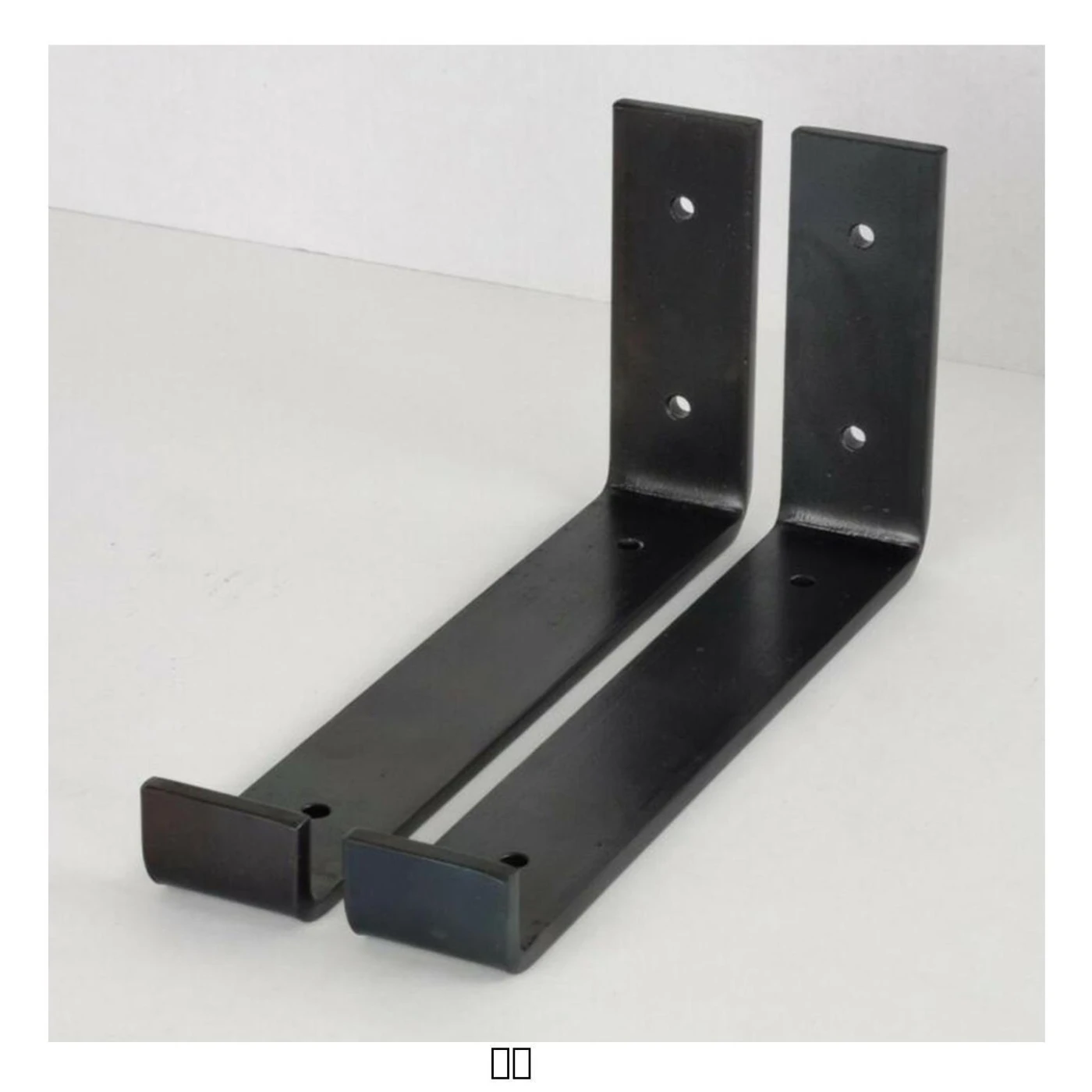 2 pcs Parede ferragens de suporte familiar acessórios de hardware da placa t-tipo de gancho sobrecarga de ferro, estrutura de suporte pesado bordas