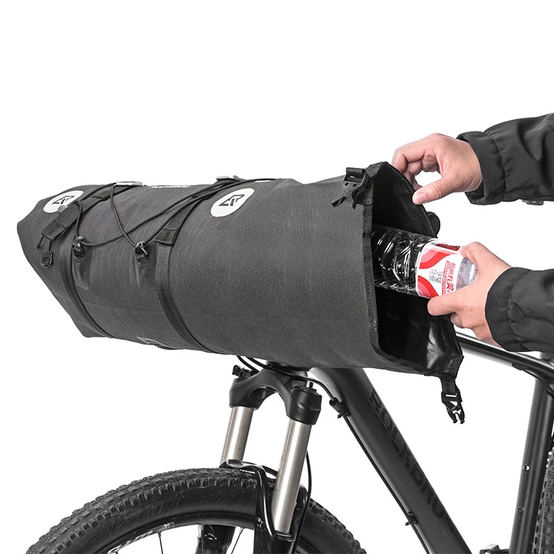 ROCKBROS Sacos de Bicicleta MTB Guiador Impermeável Dianteira da Bicicleta Saco do Malote Pannier Grande Capacidade de Mountain Bike Acessórios