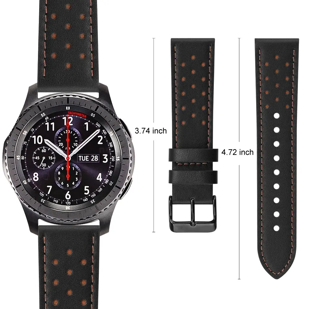 Moda Faixa de Relógio de Couro, Alça para Xiaomi Huami Amazfit Bip POUCO de Substituição pulseira pulseira 20 mm, Pulseira de Couro Cinto de bandas