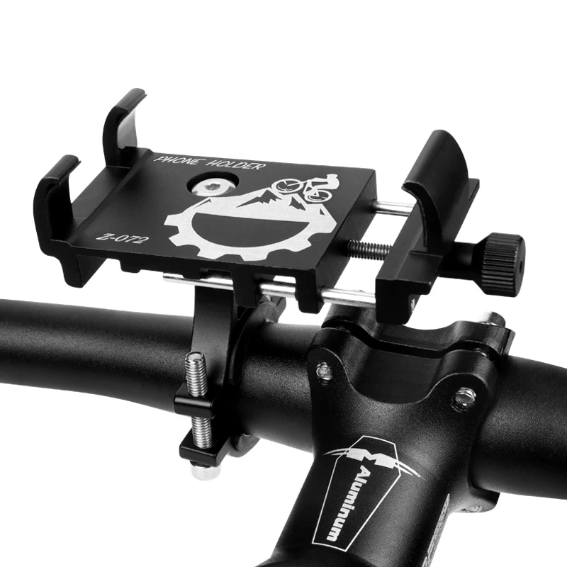 Montagem do Guiador GPS Universal de Bicicleta Accessorie bicicletários do telefone Móvel de Alumínio da Motocicleta Bicicleta Bicicleta Titular do Telefone