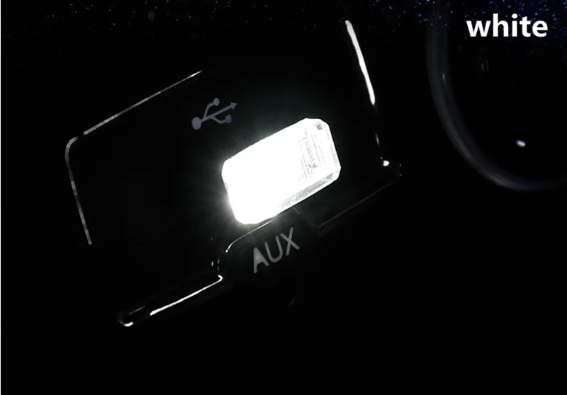 Carro-Estilo USB Atmosfera DIODO emissor de Luz Auto Acessórios Para Toyota Camry Highlander RAV4 Coroa Reiz Corolla Vios Yaris