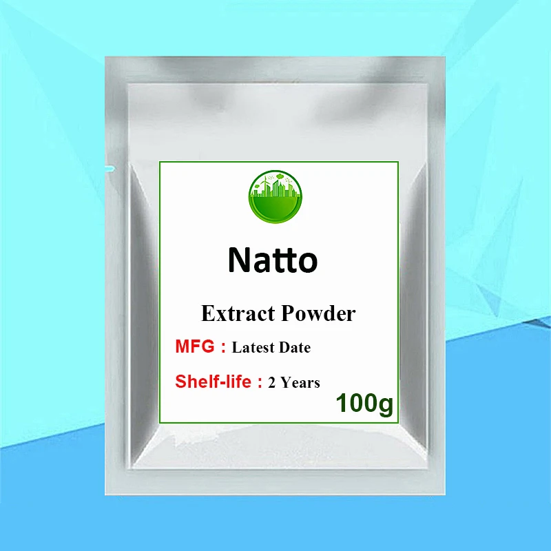 Alta Qualidade Orgânica Natto Extrair Nattokinase Em Pó De Qualidade Superior Natto Extrair Nattokinase Enzimas Em Pó