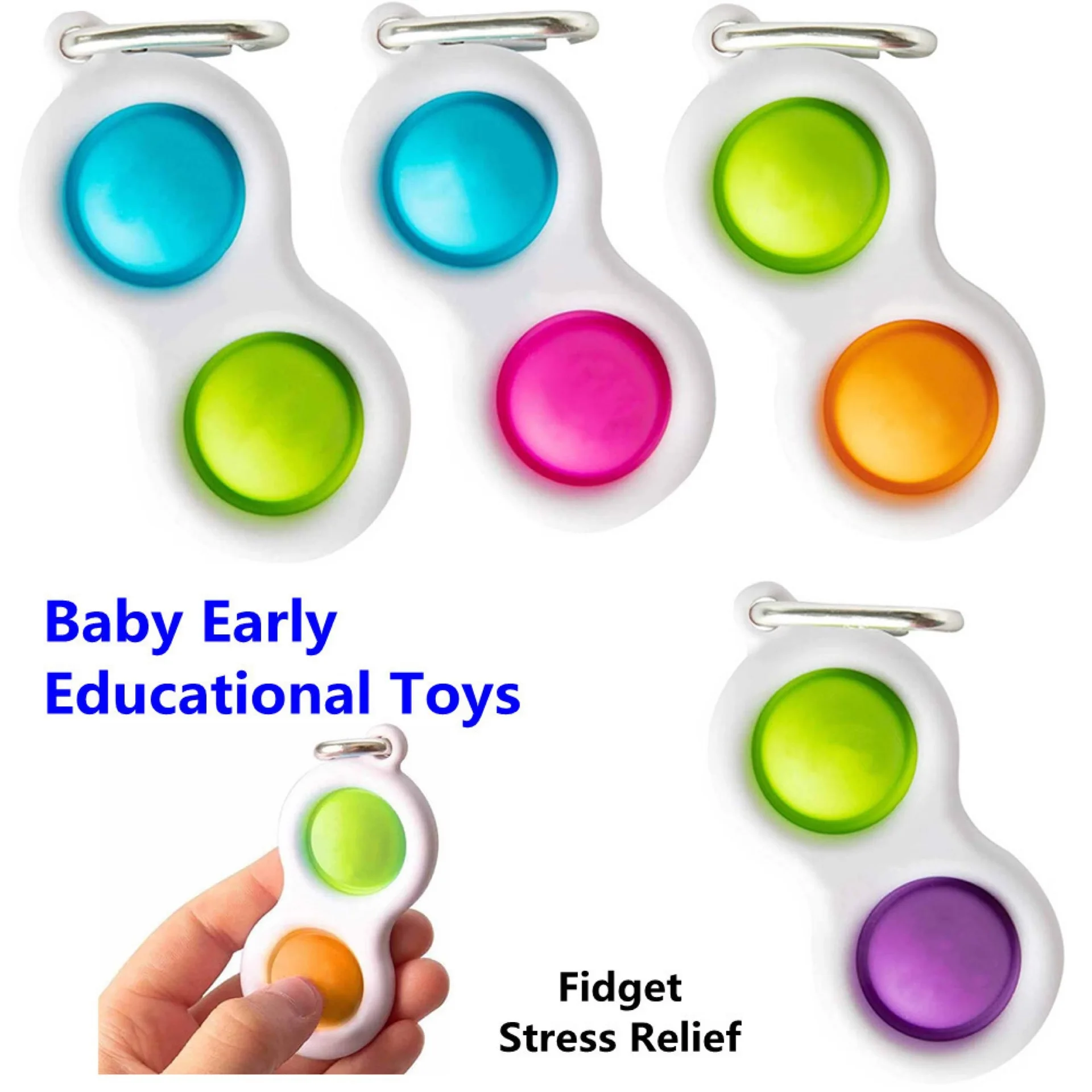 Crianças, Adultos Stress Fidget Brinquedos Simples Ondulação Controlador Criativo Brinquedo Educativo Pressão Apaziguador Do Stress Conselho Crianças Brinquedo