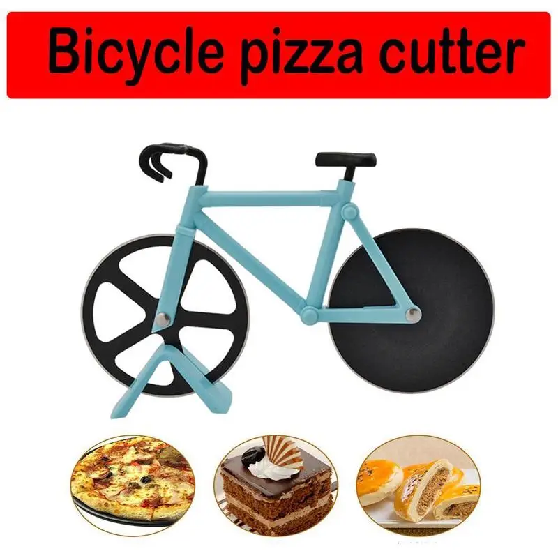De Aço Moto Pizza Faca Criativo De Bicicleta Cortador De Pizza Cozinha Do Agregado Familiar Pão Bolo De Pastelaria, Panificação Ferramentas Fogão