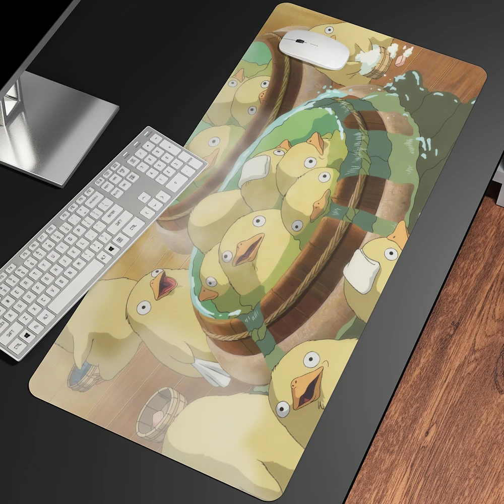 XXL Bonito Bonito Impressão Mouse Pad Secretária Almofada do Anime Almofada de Computador de Leitor de tapete do Rato do Teclado do PC Tapetes de Jogos Gamer De Chihiro