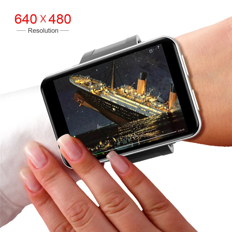 DM100 4G LTE Smart Watch Telefone Android 7.1 OS 3GB de 32GB 5MP MT6739 2700mAh Bluetooth Smartwatch Homens Mulheres Dispositivo Wearable