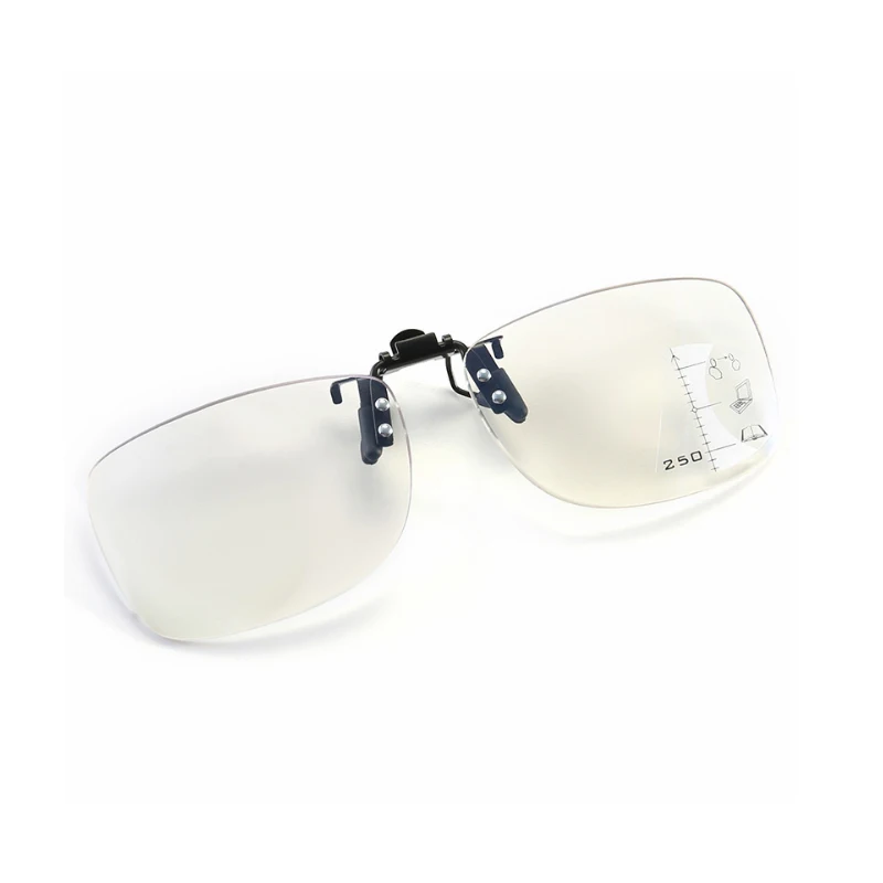 Ultraleve multifocal Progressiva Fotossensíveis clipe de óculos de leitura homens zoom inteligente óculos de leitura de mulheres anti-azul
