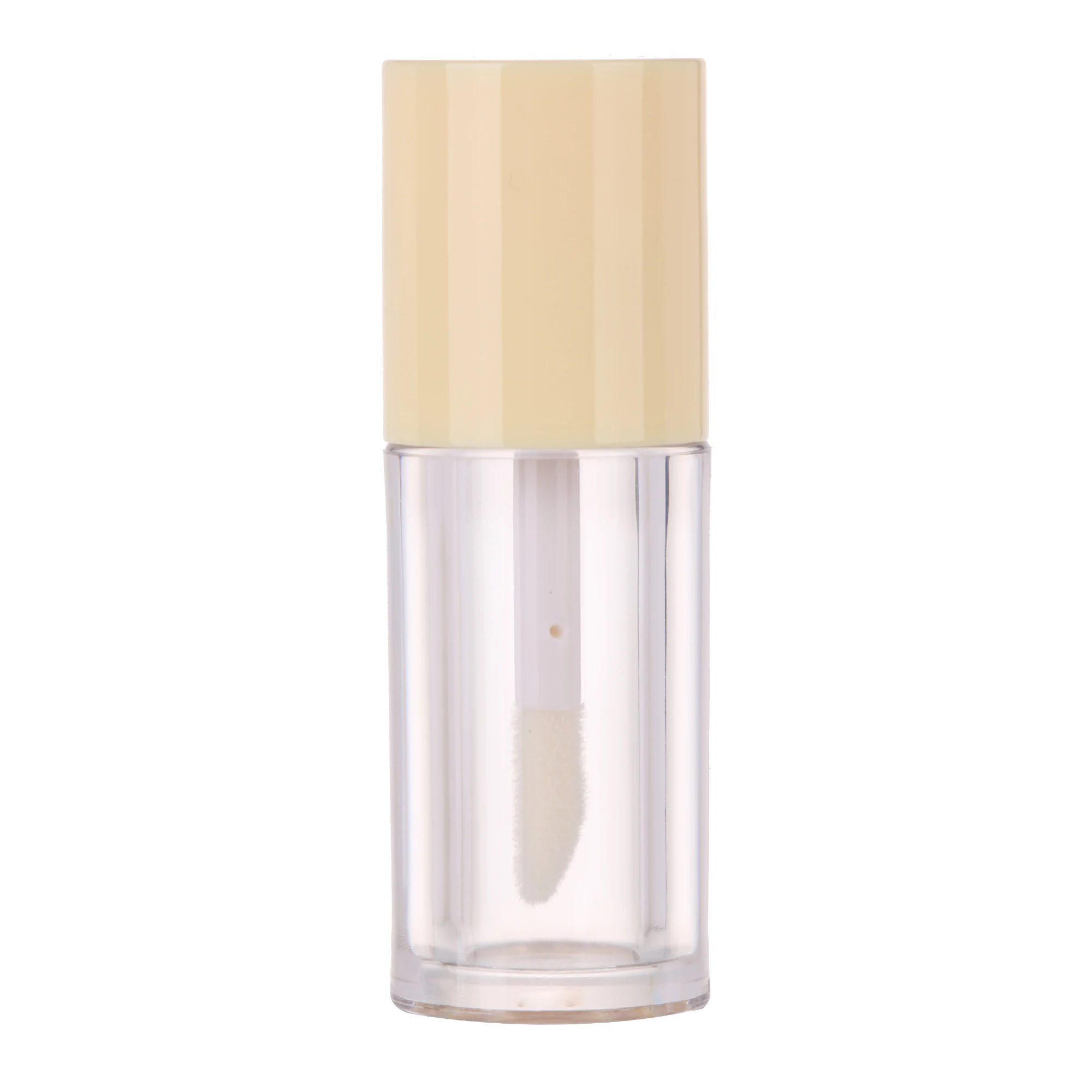 2ML Vazio Brilho Labial do Tubo de DIY Plástico Elegante Transparente Líquido da Garrafa Batom Recipiente Redondo Gloss Lip Balm Garrafas