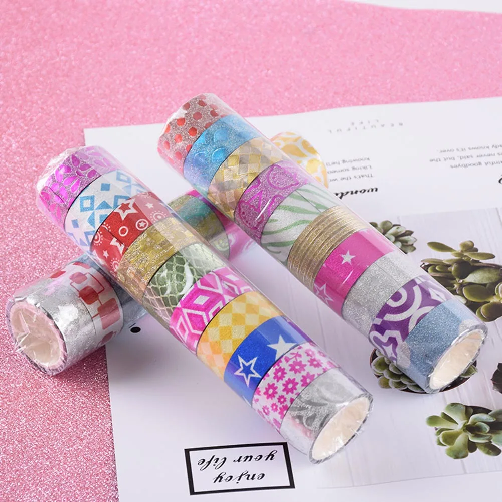 60Pcs Washi Tape-Fita Adesiva Adesivos de Scrapbook Cinta Adhesiva Decorativa Washitape Bant Adesivo Flor Sólido