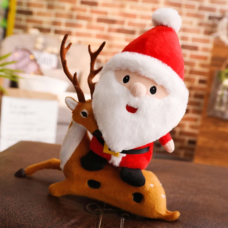 1Pc Bonito de Santa Claus Boneca de Natal, Brinquedo de Pelúcia Decoração do Festival Ragdoll Feliz Natal Natal Festa de Presente de Natal para Criança Menina