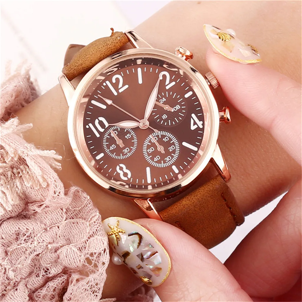 Nova Marca De Luxo Da Moda Senhoras Quartzo Relógio De Xadrez Relógio De Ouro Rosa De Discagem Vestido Casual Relógio De Pulso Relógio Feminino Mulheres Relógios