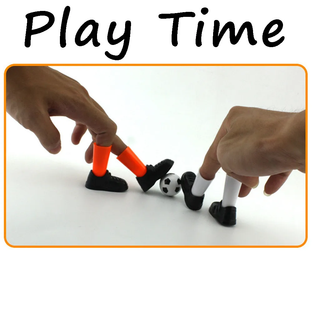Criativo de Festa Ideal Dedo Partida de Futebol Brinquedo Engraçado Dedo Brinquedo Jogo de Conjuntos Com Dois Gols de Diversão Pai-filho Jogo Interativo de Brinquedo